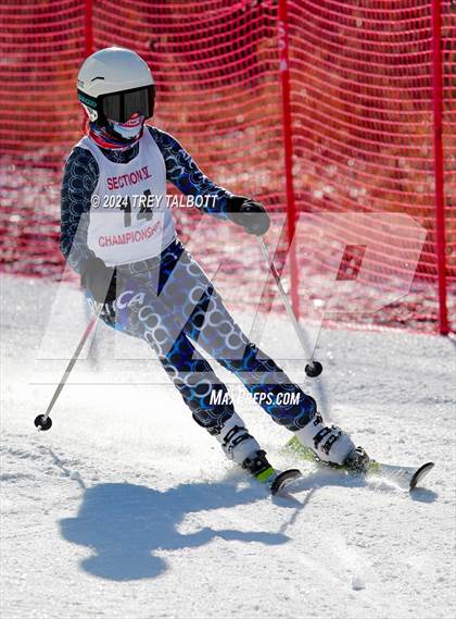 Thumbnail 1 in NYSPHSAA Section V Class A & B Slalom Final (First Run) photogallery.