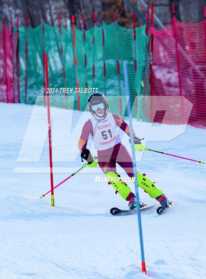 Thumbnail 2 in NYSPHSAA Section V Class A & B Slalom Final (First Run) photogallery.