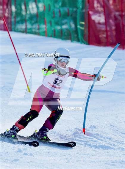 Thumbnail 2 in NYSPHSAA Section V Class A & B Slalom Final (First Run) photogallery.