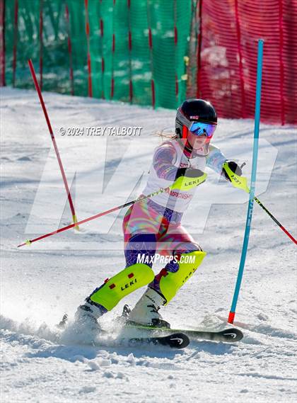 Thumbnail 2 in NYSPHSAA Section V Class A & B Slalom Final (First Run) photogallery.