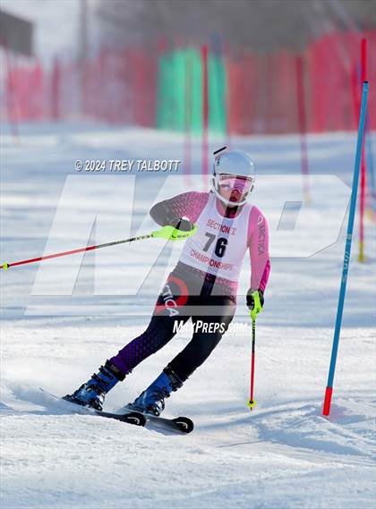 Thumbnail 3 in NYSPHSAA Section V Class A & B Slalom Final (First Run) photogallery.