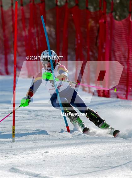 Thumbnail 1 in NYSPHSAA Section V Class A & B Slalom Final (First Run) photogallery.