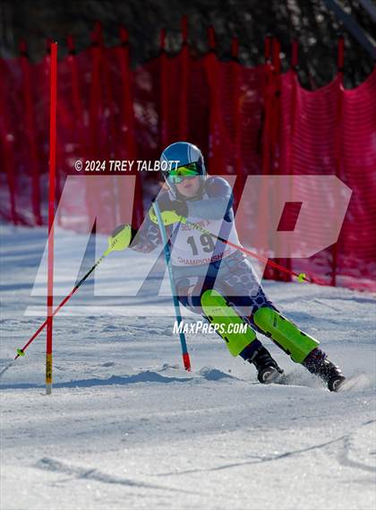 Thumbnail 1 in NYSPHSAA Section V Class A & B Slalom Final (First Run) photogallery.