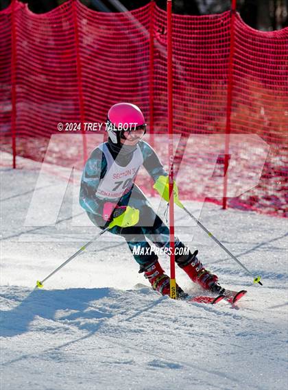 Thumbnail 2 in NYSPHSAA Section V Class A & B Slalom Final (First Run) photogallery.