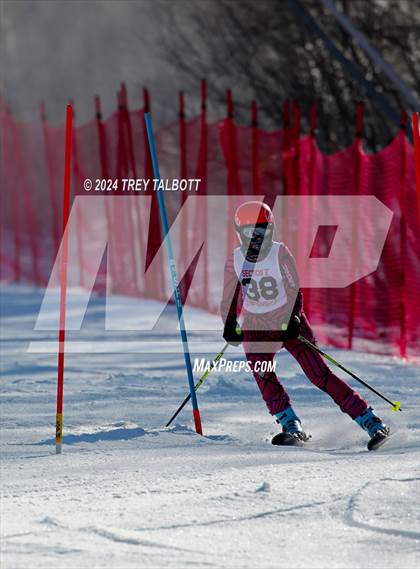 Thumbnail 1 in NYSPHSAA Section V Class A & B Slalom Final (First Run) photogallery.
