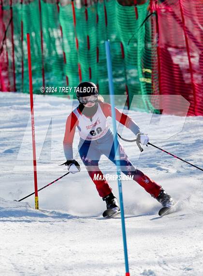 Thumbnail 2 in NYSPHSAA Section V Class A & B Slalom Final (First Run) photogallery.