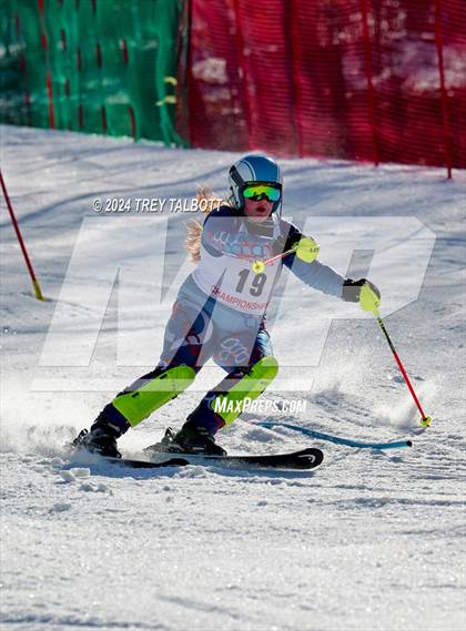 Thumbnail 2 in NYSPHSAA Section V Class A & B Slalom Final (First Run) photogallery.