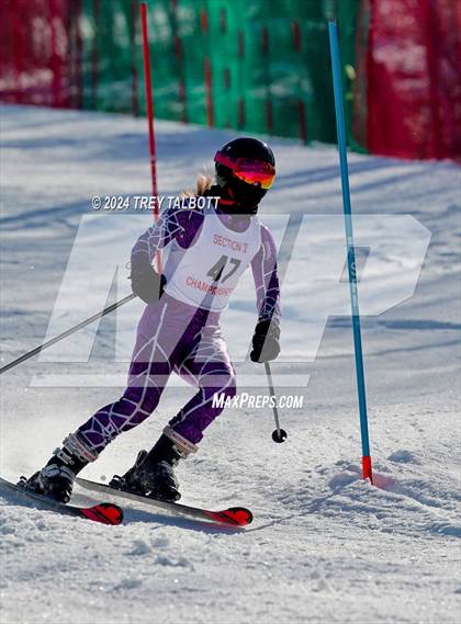 Thumbnail 2 in NYSPHSAA Section V Class A & B Slalom Final (First Run) photogallery.