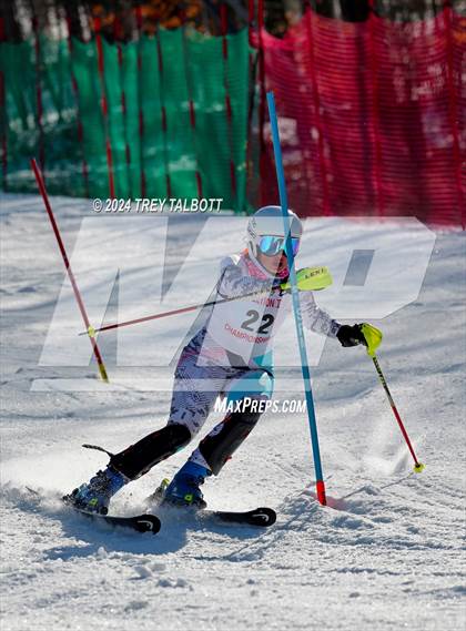 Thumbnail 2 in NYSPHSAA Section V Class A & B Slalom Final (First Run) photogallery.