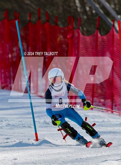 Thumbnail 1 in NYSPHSAA Section V Class A & B Slalom Final (First Run) photogallery.