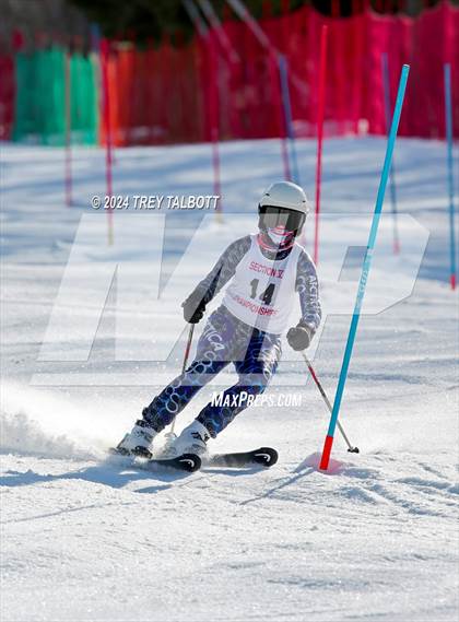 Thumbnail 3 in NYSPHSAA Section V Class A & B Slalom Final (First Run) photogallery.