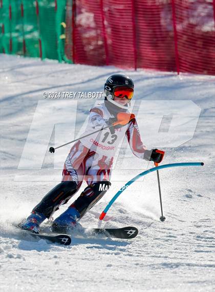 Thumbnail 1 in NYSPHSAA Section V Class A & B Slalom Final (First Run) photogallery.