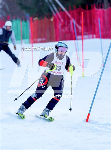 Thumbnail 2 in NYSPHSAA Section V Class A & B Slalom Final (First Run) photogallery.