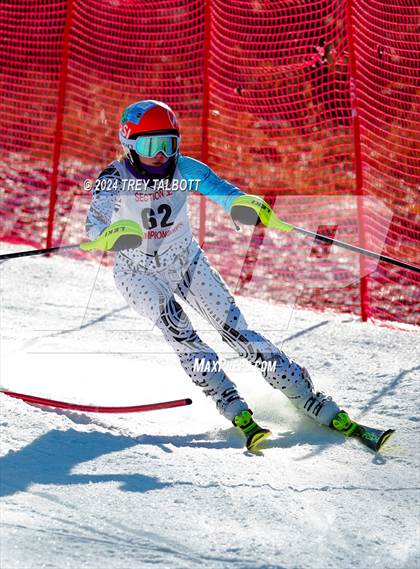 Thumbnail 1 in NYSPHSAA Section V Class A & B Slalom Final (First Run) photogallery.
