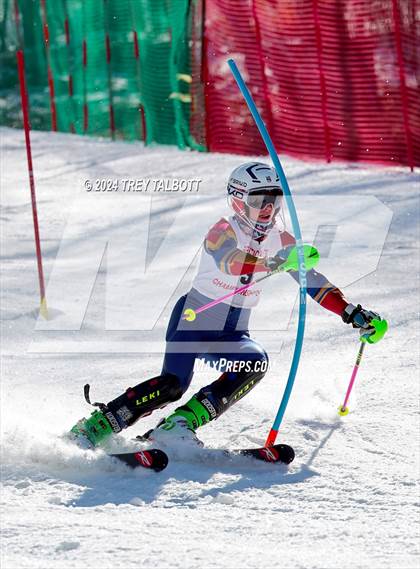 Thumbnail 3 in NYSPHSAA Section V Class A & B Slalom Final (First Run) photogallery.