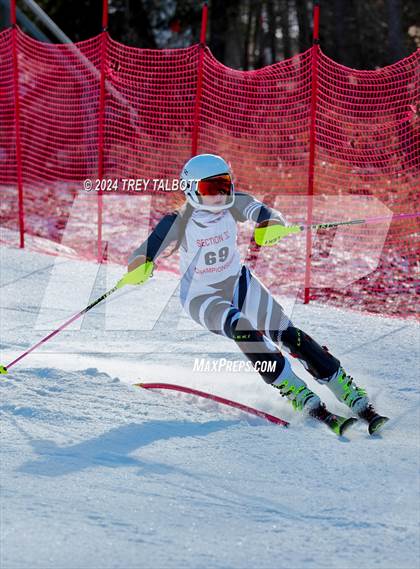 Thumbnail 3 in NYSPHSAA Section V Class A & B Slalom Final (First Run) photogallery.