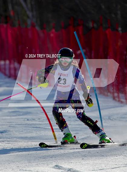 Thumbnail 2 in NYSPHSAA Section V Class A & B Slalom Final (First Run) photogallery.