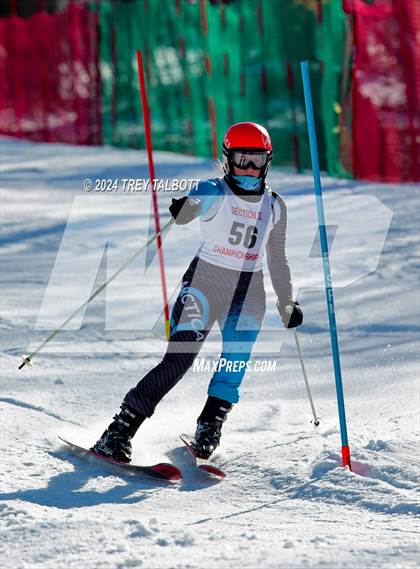 Thumbnail 3 in NYSPHSAA Section V Class A & B Slalom Final (First Run) photogallery.