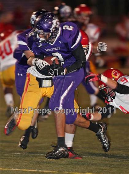 Thumbnail 2 in Shasta vs. Chico (CIF NS Playoffs) photogallery.