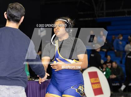 Thumbnail 2 in NCHSAA Women's Wrestling Invitational photogallery.