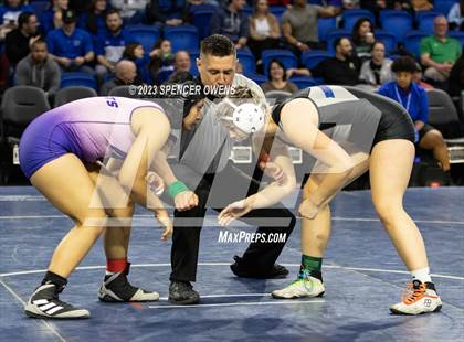 Thumbnail 1 in NCHSAA Women's Wrestling Invitational photogallery.
