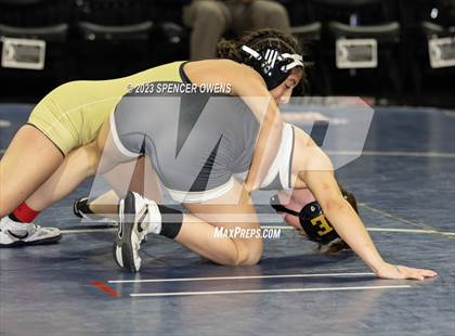 Thumbnail 3 in NCHSAA Women's Wrestling Invitational photogallery.
