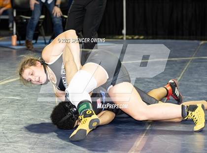 Thumbnail 3 in NCHSAA Women's Wrestling Invitational photogallery.