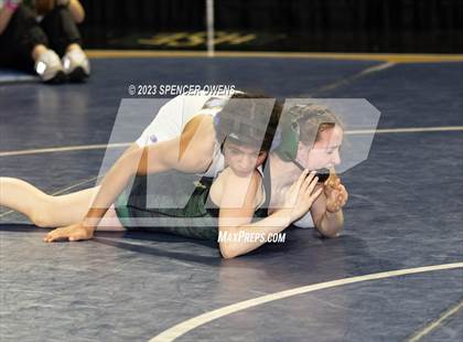 Thumbnail 3 in NCHSAA Women's Wrestling Invitational photogallery.