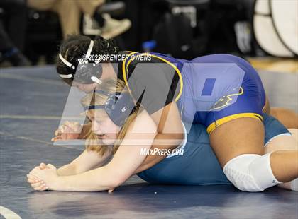 Thumbnail 1 in NCHSAA Women's Wrestling Invitational photogallery.