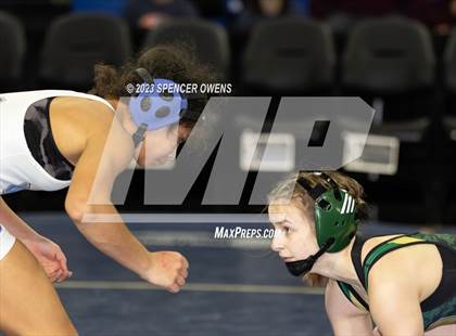 Thumbnail 1 in NCHSAA Women's Wrestling Invitational photogallery.
