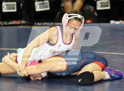 Thumbnail 3 in NCHSAA Women's Wrestling Invitational photogallery.