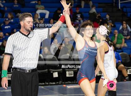 Thumbnail 1 in NCHSAA Women's Wrestling Invitational photogallery.