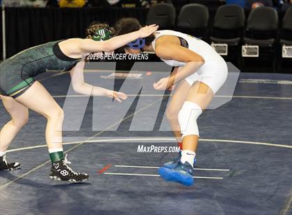 Thumbnail 2 in NCHSAA Women's Wrestling Invitational photogallery.