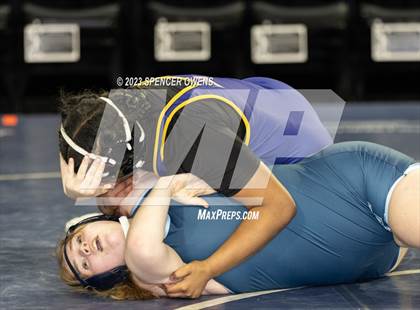 Thumbnail 2 in NCHSAA Women's Wrestling Invitational photogallery.