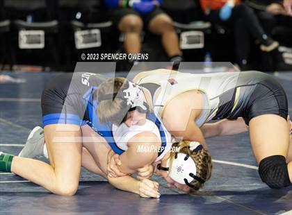 Thumbnail 3 in NCHSAA Women's Wrestling Invitational photogallery.