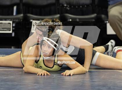 Thumbnail 2 in NCHSAA Women's Wrestling Invitational photogallery.