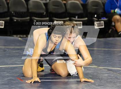Thumbnail 2 in NCHSAA Women's Wrestling Invitational photogallery.