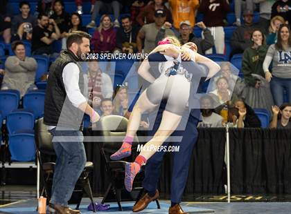 Thumbnail 3 in NCHSAA Women's Wrestling Invitational photogallery.