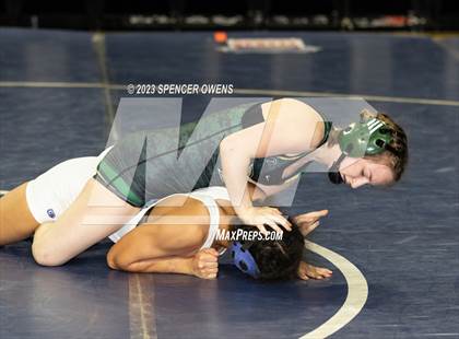 Thumbnail 2 in NCHSAA Women's Wrestling Invitational photogallery.