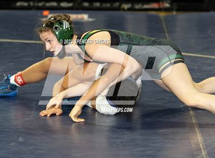 Thumbnail 1 in NCHSAA Women's Wrestling Invitational photogallery.