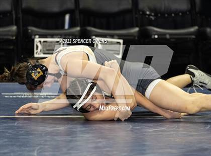 Thumbnail 1 in NCHSAA Women's Wrestling Invitational photogallery.