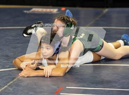Thumbnail 1 in NCHSAA Women's Wrestling Invitational photogallery.