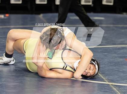 Thumbnail 3 in NCHSAA Women's Wrestling Invitational photogallery.