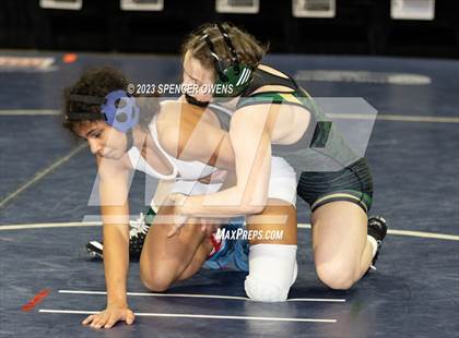 Thumbnail 2 in NCHSAA Women's Wrestling Invitational photogallery.