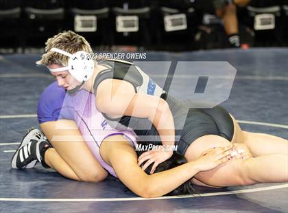 Thumbnail 2 in NCHSAA Women's Wrestling Invitational photogallery.