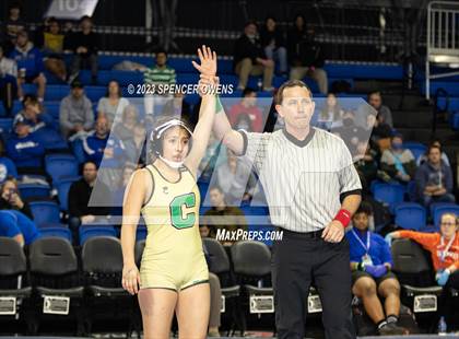 Thumbnail 3 in NCHSAA Women's Wrestling Invitational photogallery.