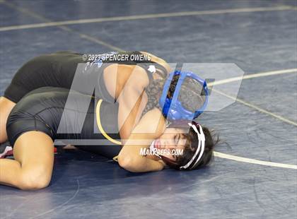 Thumbnail 2 in NCHSAA Women's Wrestling Invitational photogallery.