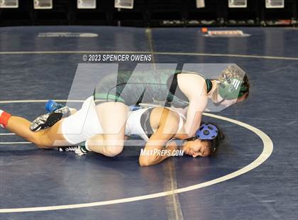Thumbnail 1 in NCHSAA Women's Wrestling Invitational photogallery.