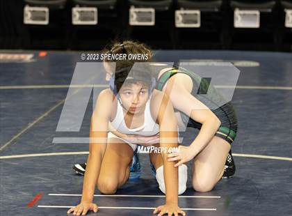 Thumbnail 2 in NCHSAA Women's Wrestling Invitational photogallery.