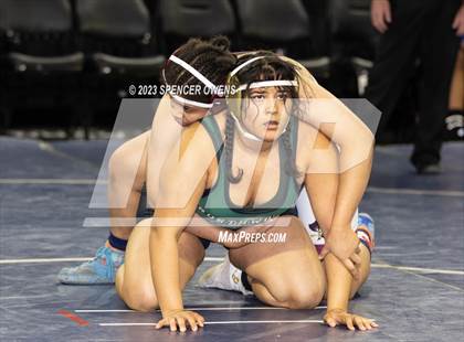 Thumbnail 2 in NCHSAA Women's Wrestling Invitational photogallery.
